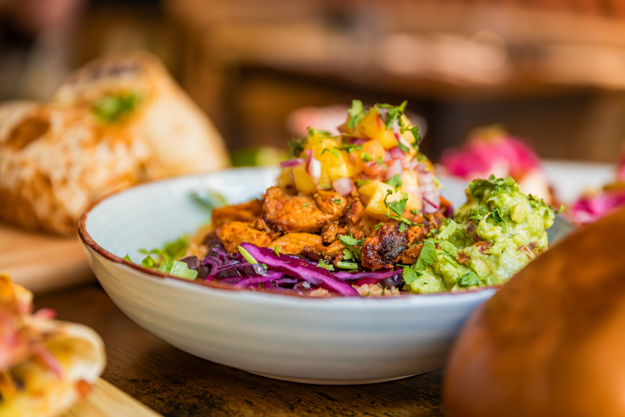 CU4TRO signature dishes and cocktails